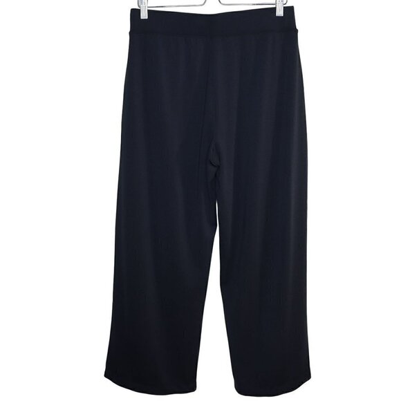 Marc New York Pants Womens Size Medium Black Elastic Waist Pockets Pull-on Loose - Picture 6 of 8